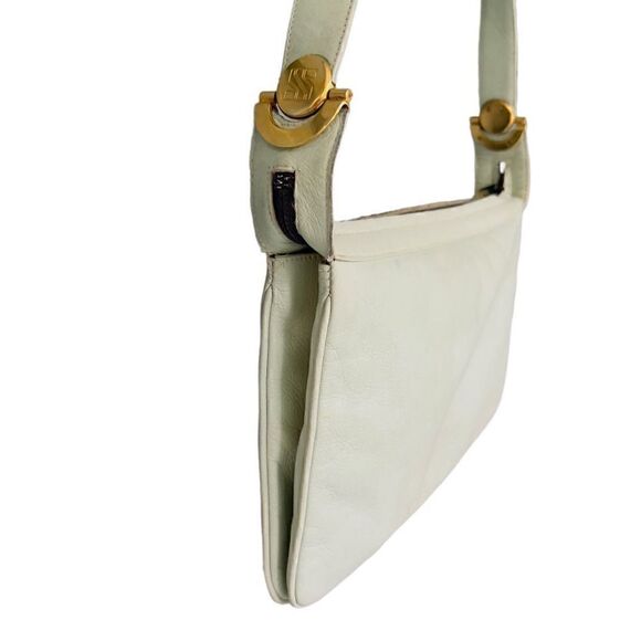 Vintage Sorrento Smooth Glove Leather Handbag Purse - Picture 7 of 7